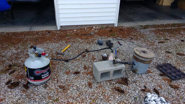 diy propane burner stand