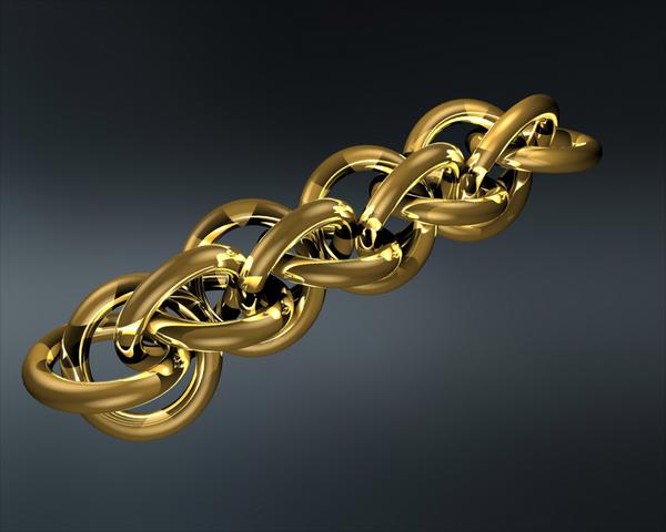 Made a 22K gold bracelet, really like the design. : r/jewelry